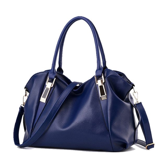 Women’s Casual Solid Color Leather Bag