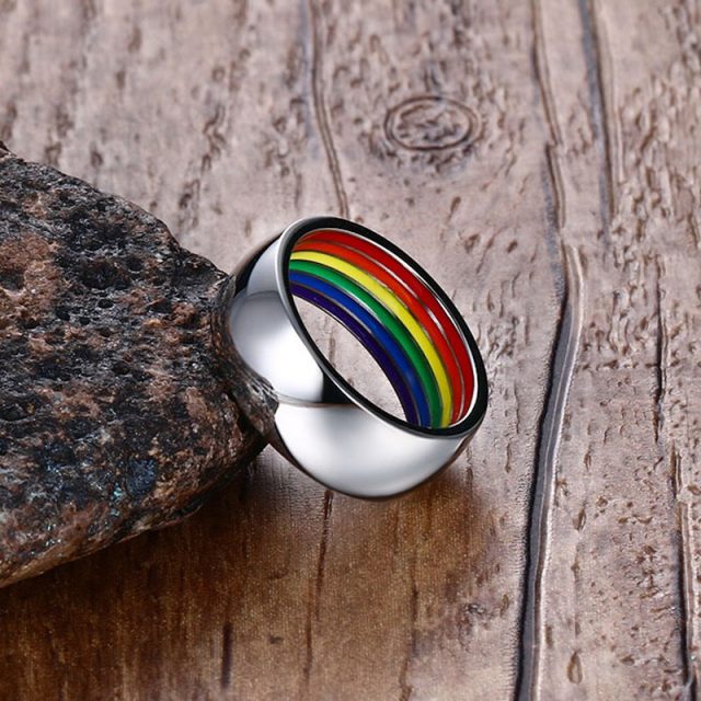 Rainbow LGBT Ring