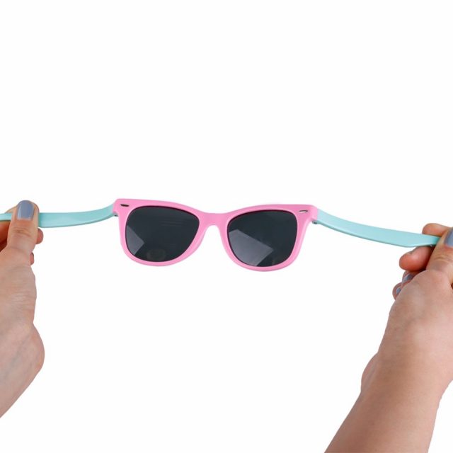Girl`s Colorful Flexible Soft Sunglasses