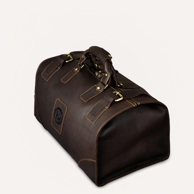 Vintage Genuine Leather Duffel Bag for Men