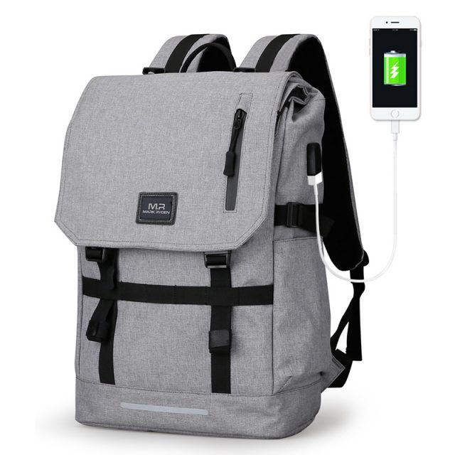 Large Capacity USB Travel Backpack