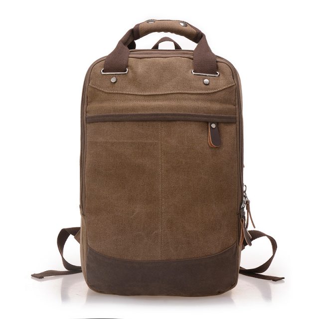 Men’s Casual Canvas Backpack