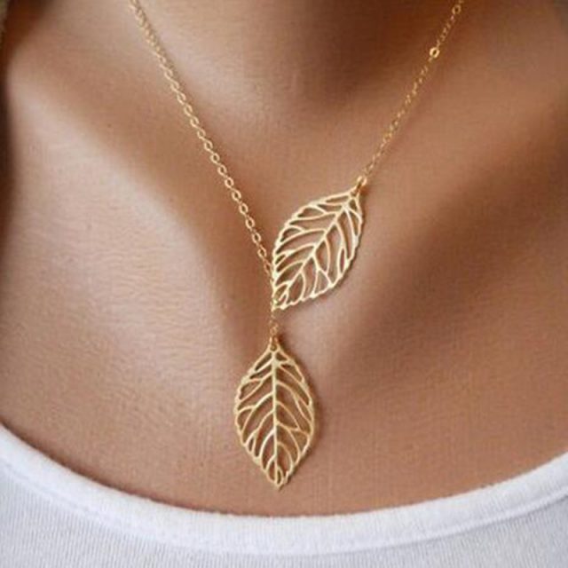 Lovely Leaf Casual Necklace