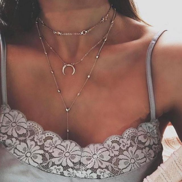 Boho Multilayer Chain Necklaces