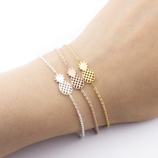 Cute Pineapple Minimalistic Bracelet