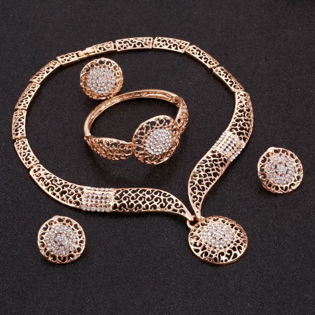 Women’s Luxury Crystal Jewelry Set