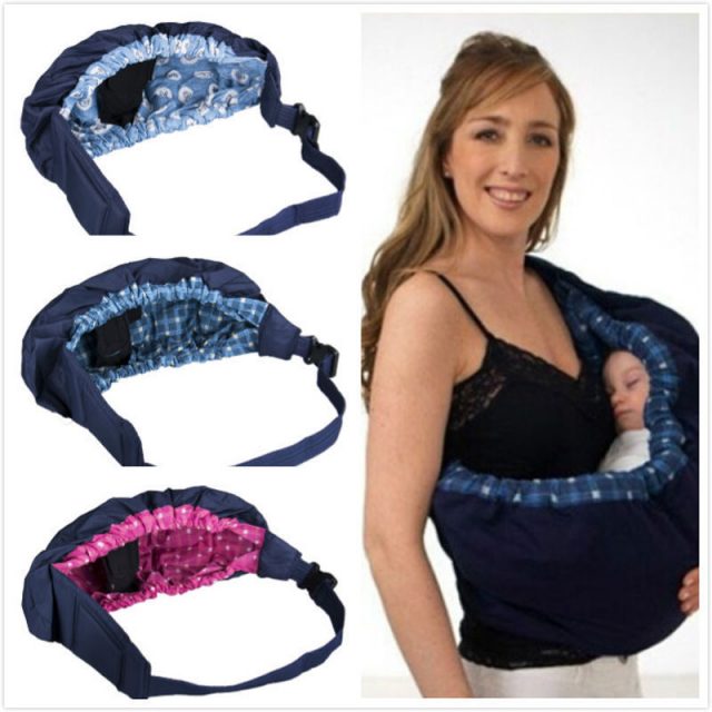 Portable Pouch Style Baby Carrier