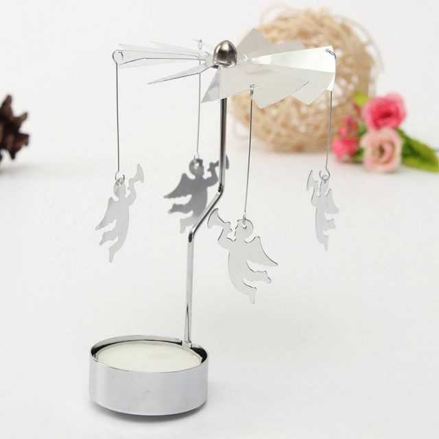 Spinning Carousel Mini Candle Holder