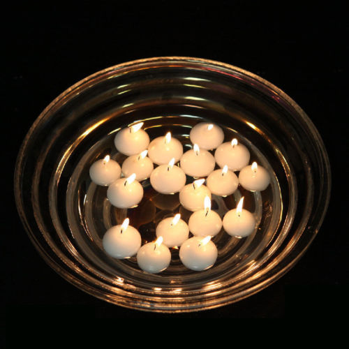 Set of 10 Mini Wax Candles