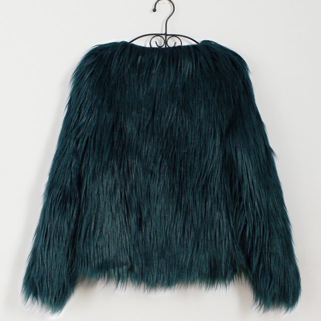 Women’s Fluffy Warm Fur Coat