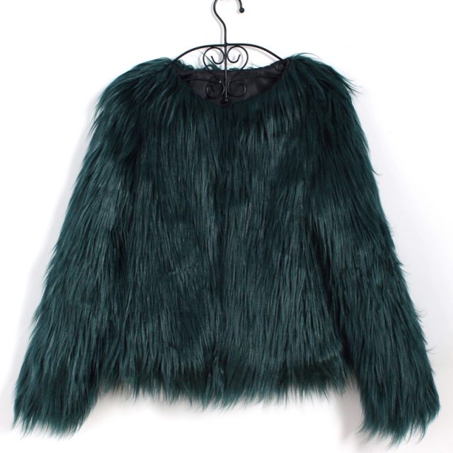 Women’s Fluffy Warm Fur Coat